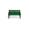 Frog Furnishings Green 4' Heritage Bench with Black Frame PB 4GREBFHER - alternate 2